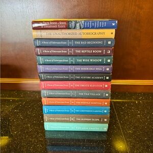 Lemony Snicket A Series of Unfortunate Events Books 1-11 + 2 Bonus Books Lot
